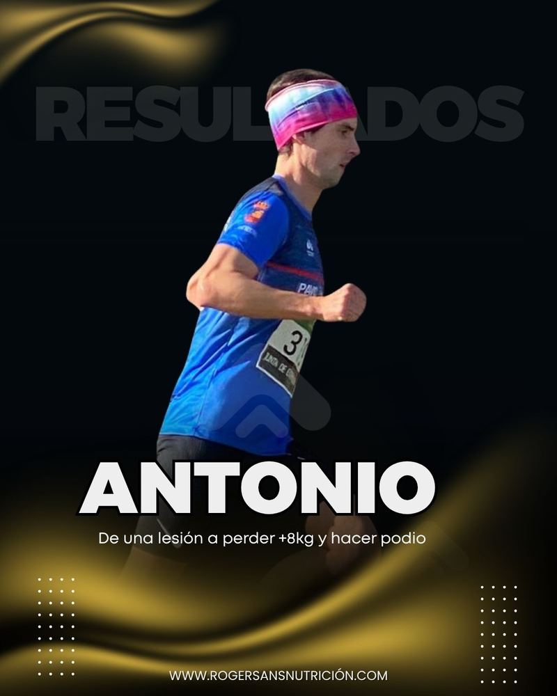 Antonio: De una lesión al podio
