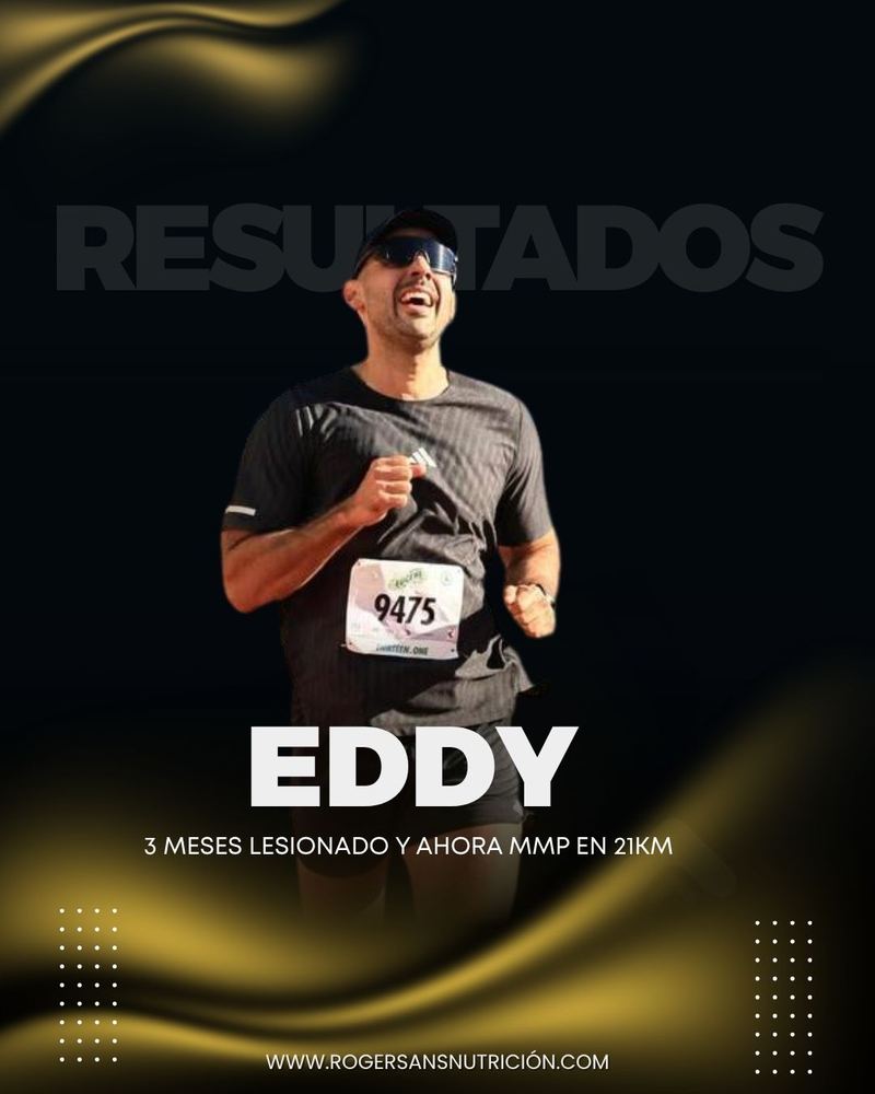 Eddy: De 3 meses lesionado a marca personal