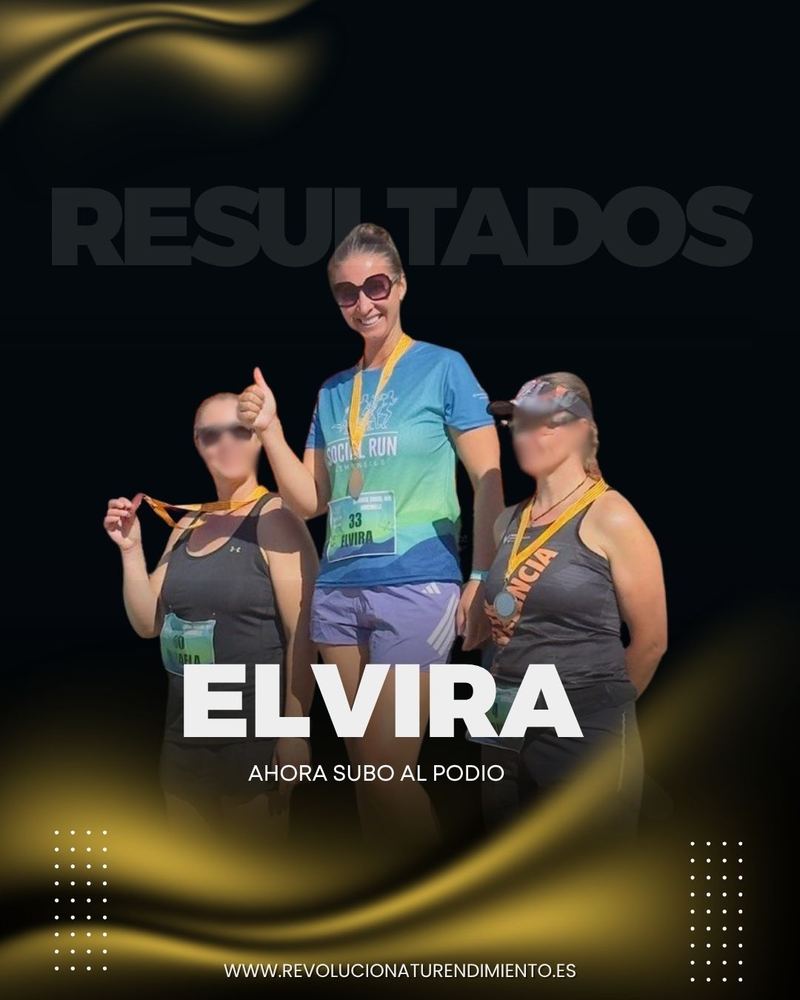 Elvira: Ahora sube al podio