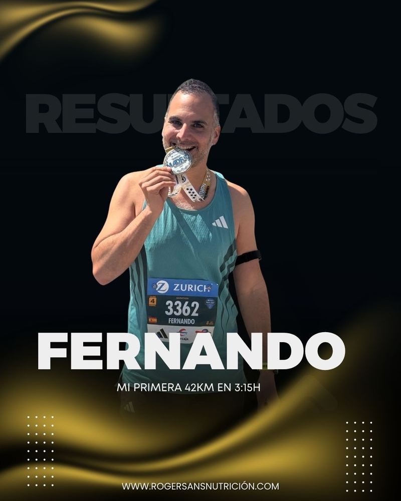 Fernando: Su primera maratón