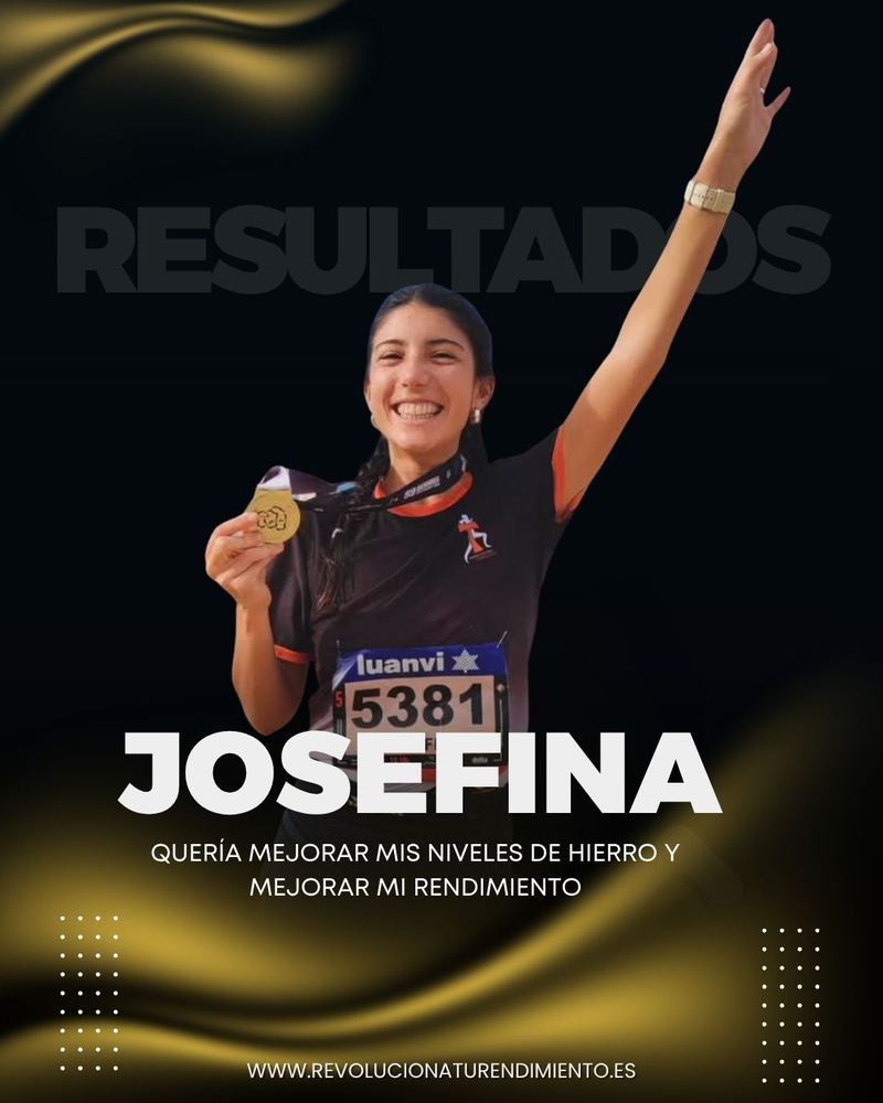 Josefina: Quería mejorar sus niveles de hierro